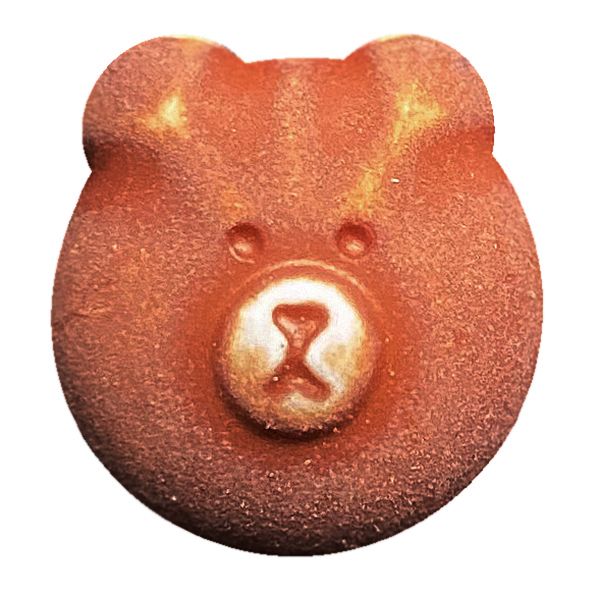 Teddy Bear Button with Shank - 281224