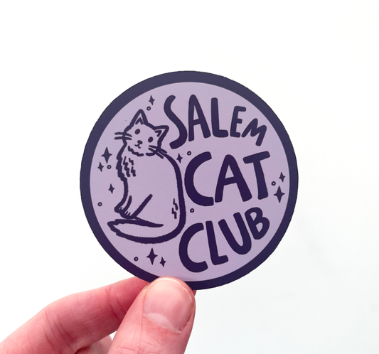 Salem Cat Club Sticker