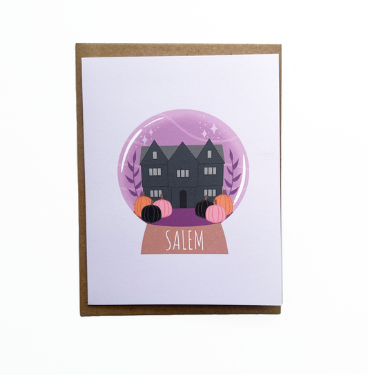 Salem Witch House Card