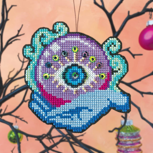 Miss Fortune - Cross Stitch Ornament Kit