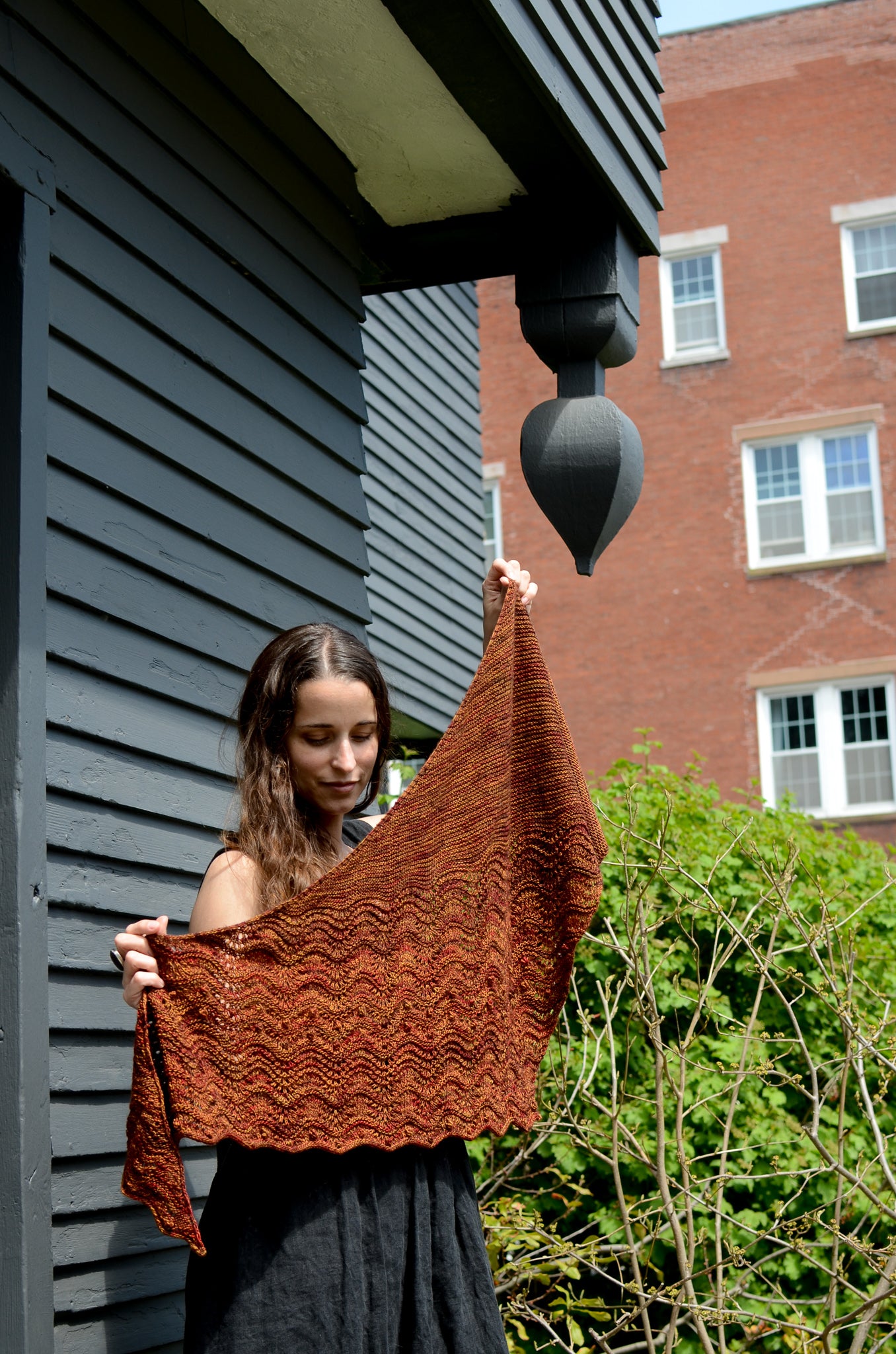 From the Embers - A Beltane Shawl Knitting Pattern - Digital Download