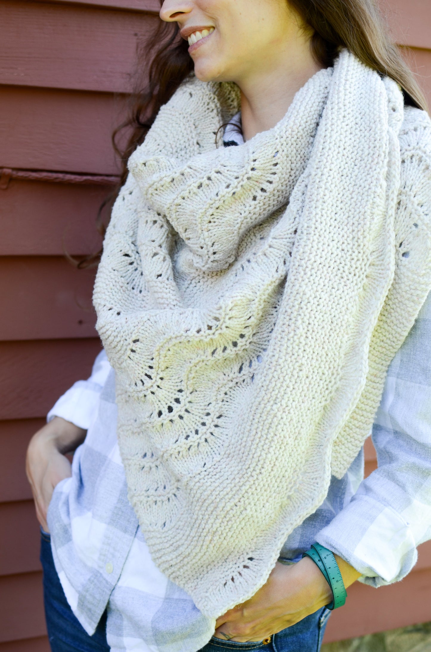 Nevasca Shawl Knitting Kit