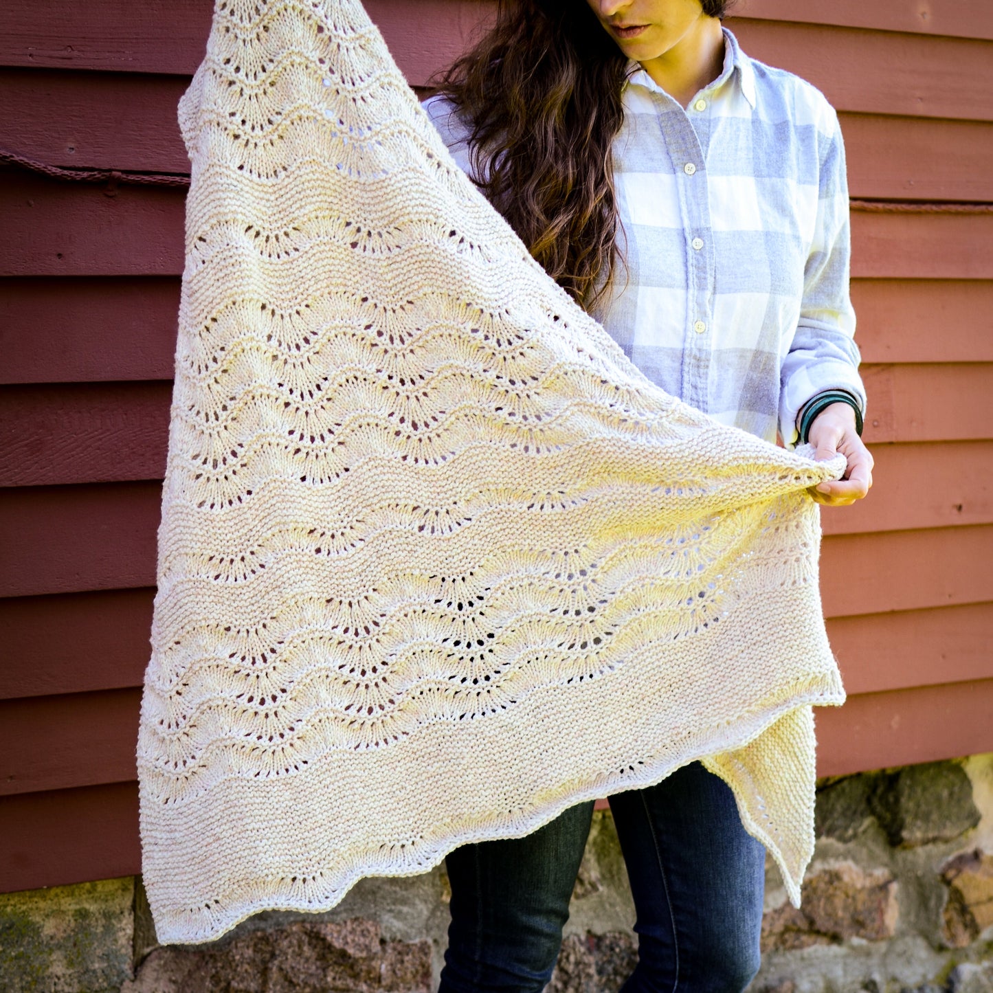 Nevasca Shawl Knitting Kit