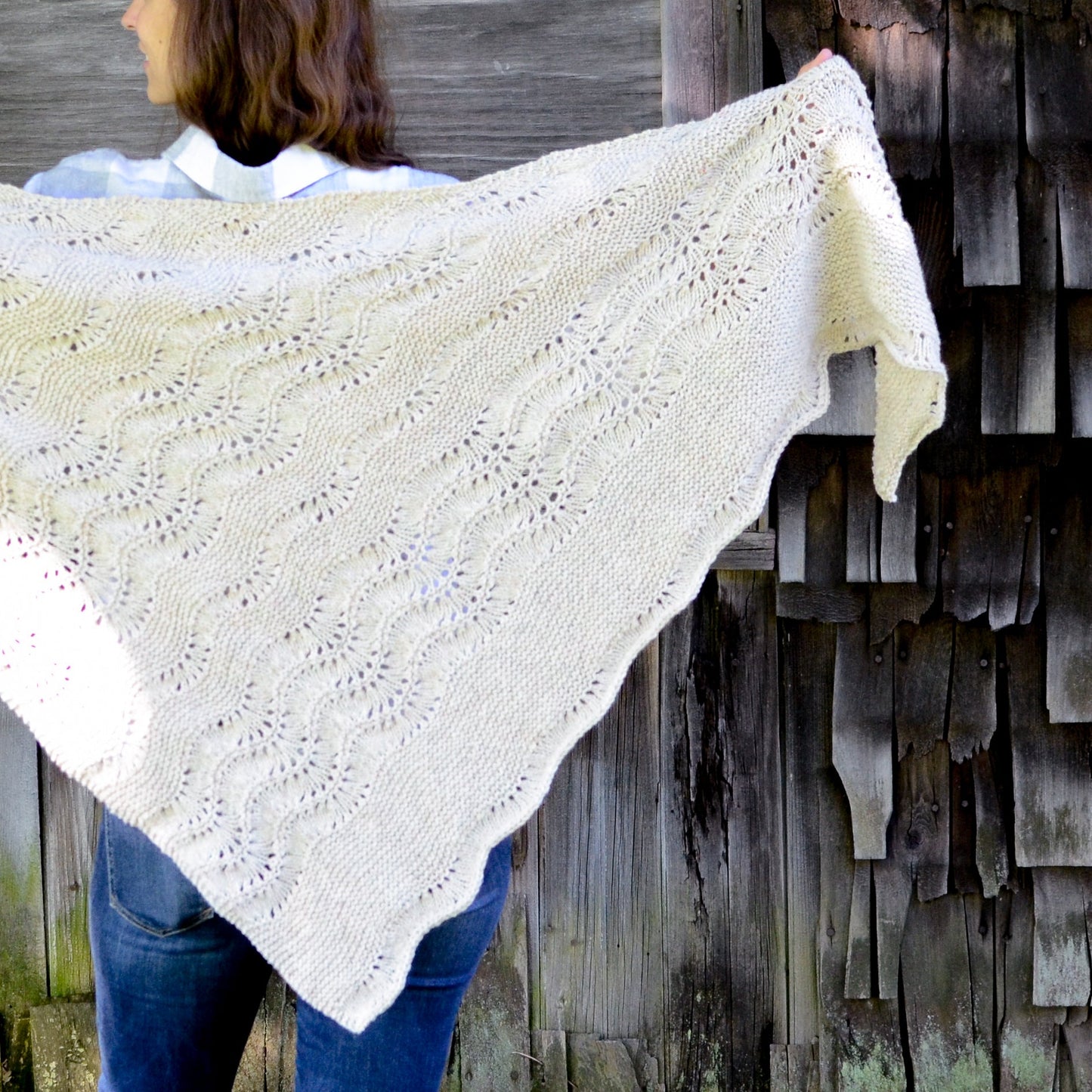 Nevasca Shawl Knitting Kit