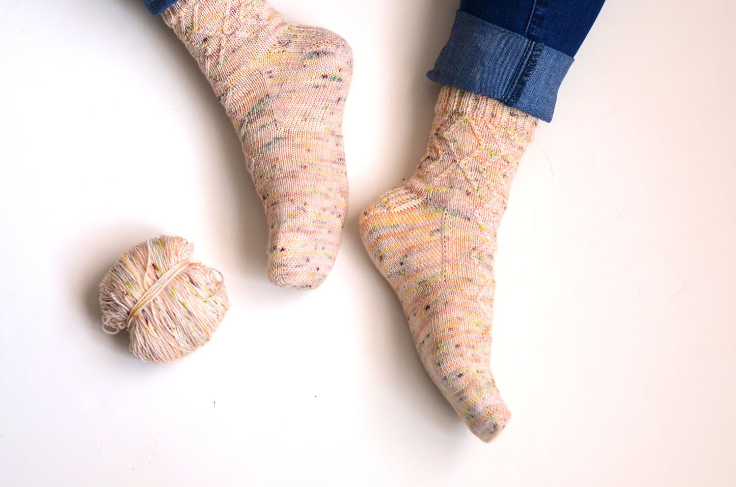 Dreamweaver Socks Knitting Pattern - Digital Download