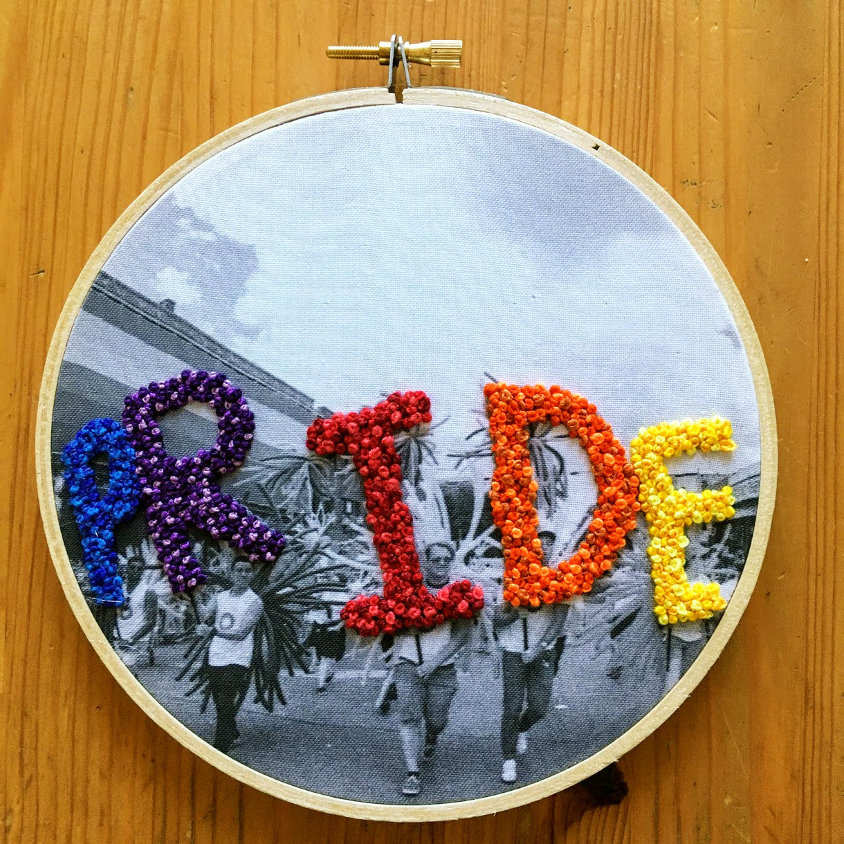 LAST CHANCE - Pride - Embroidery Kits by Le Comptoir