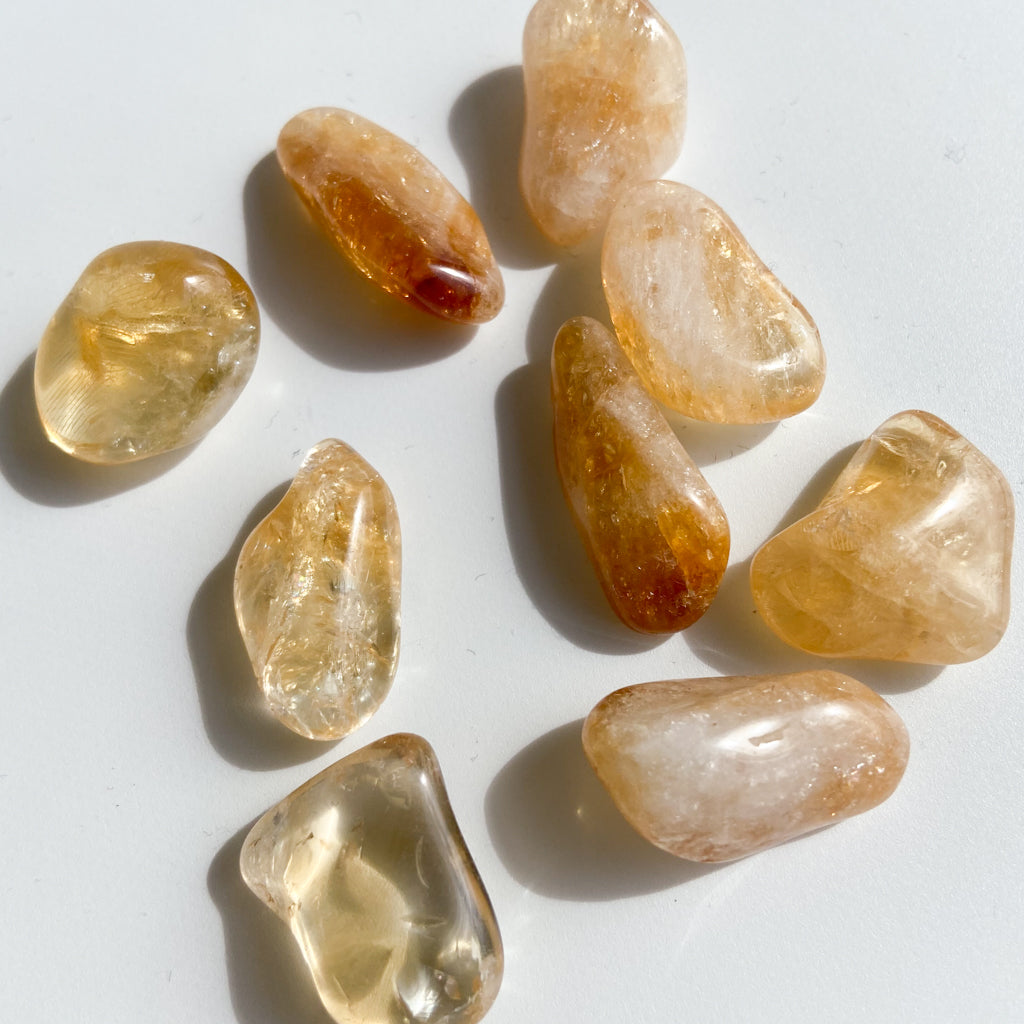 Tumbled Citrine