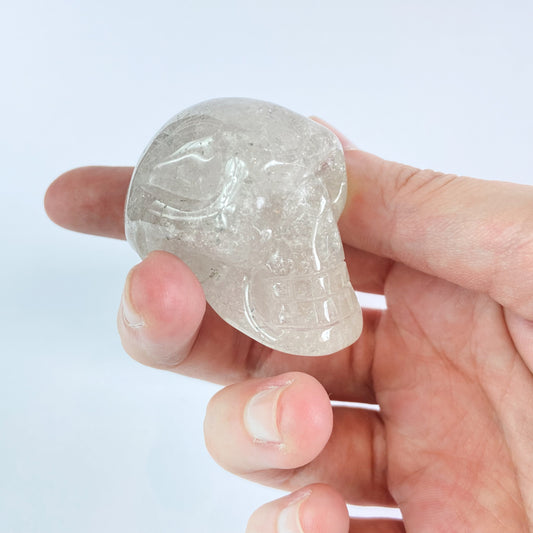 Clear Quartz Crystal Skull