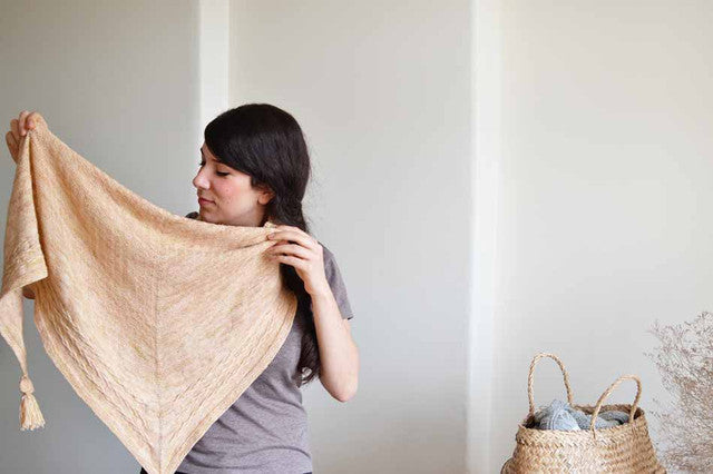 Lucky Charm Shawl Printed Pattern