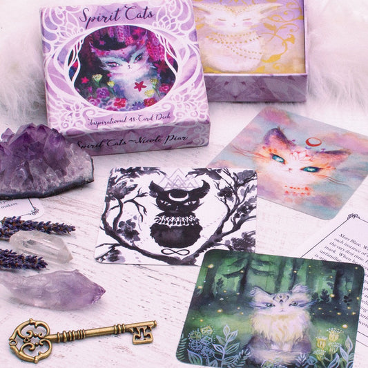 Spirit Cats Oracle Deck by Nicole Piar