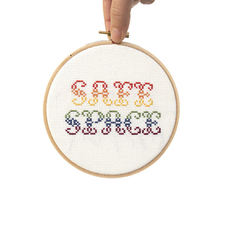 Safe Space Cross Stitch Kit
