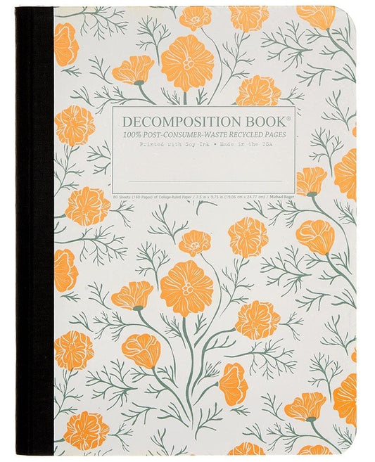 California Poppy Decomposition Book