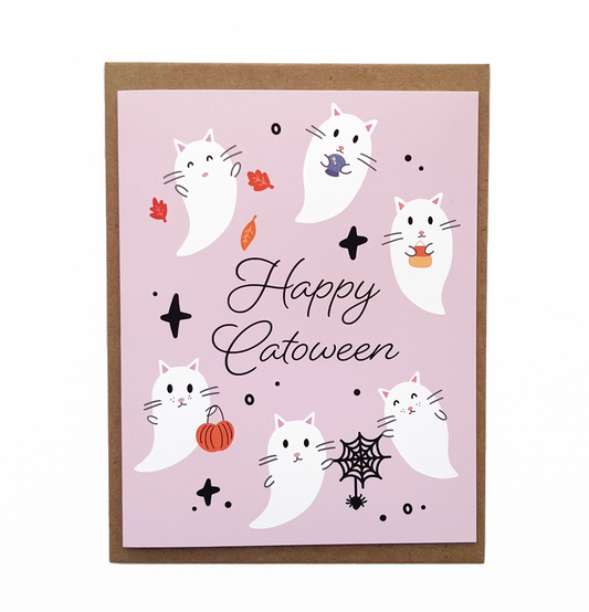 Happy Catoween Card