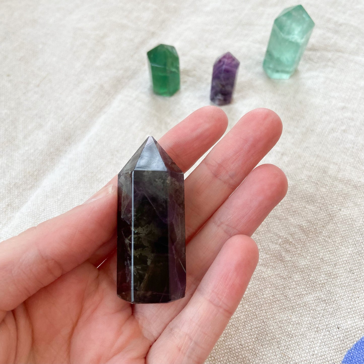 Fluorite Standing Points