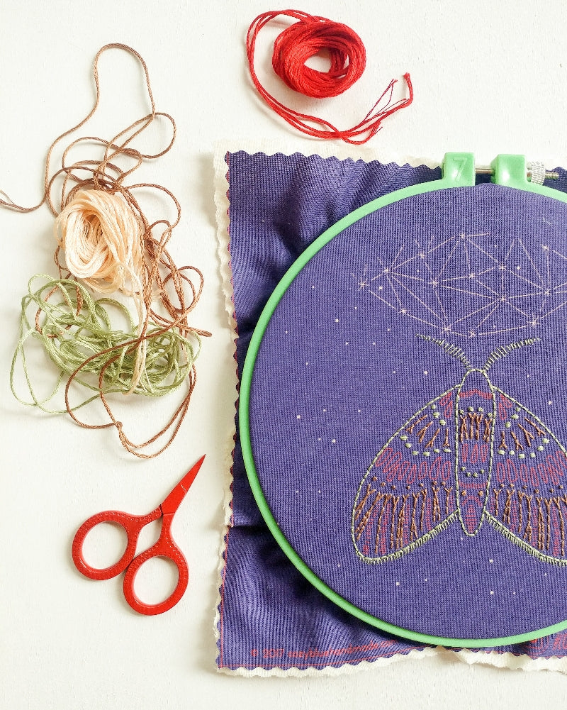 Midnight Flight - Cozyblue Handmade Embroidery Kit