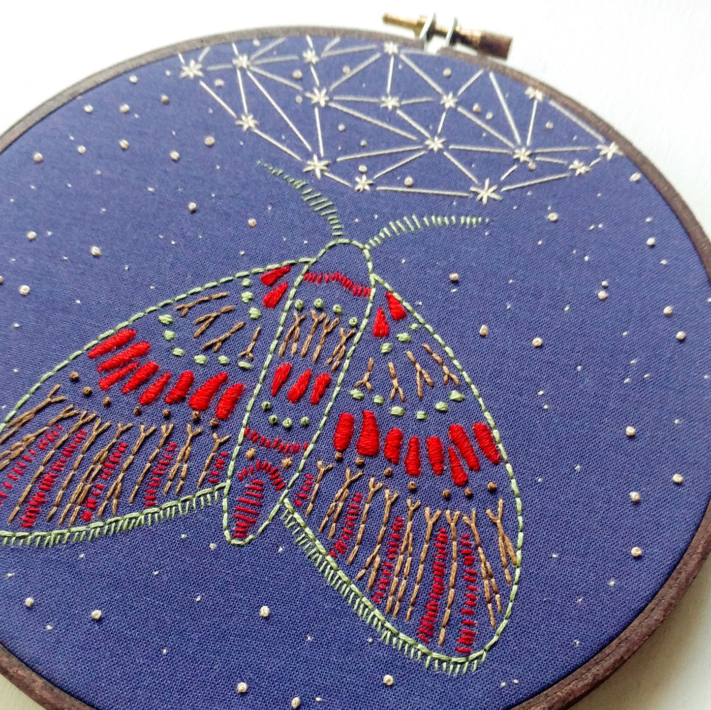 Midnight Flight - Cozyblue Handmade Embroidery Kit