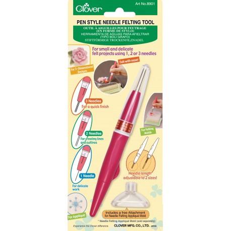 Clover Pen Needle Felting Tool