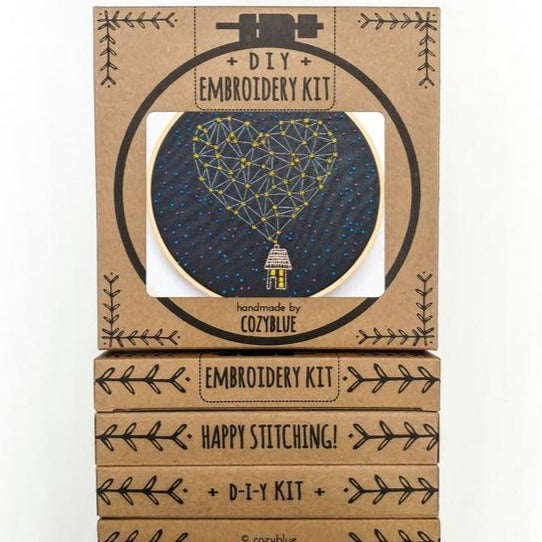 Stargazing - Cozyblue Handmade Embroidery Kit